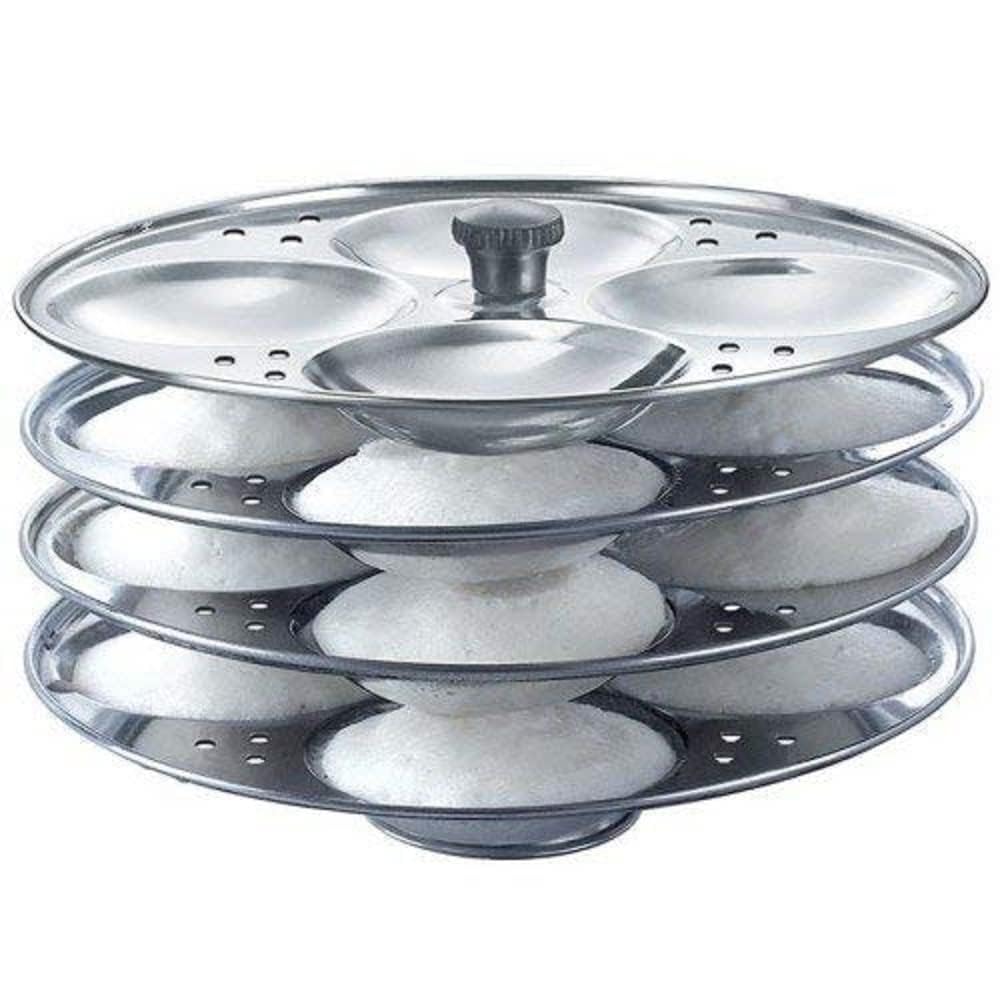 Cuiseur vapeur pour idlis indiens - 4 plateaux