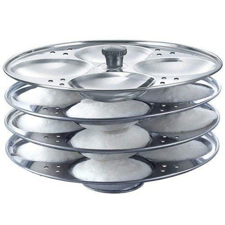 Cuiseur vapeur pour idlis indiens - 4 plateaux