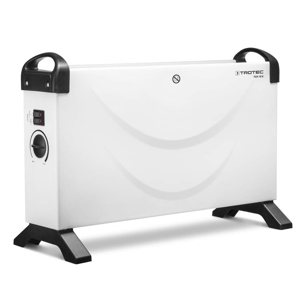 TROTEC Konvektor Heizung TCH 18 E – Heizleistung 750 W / 1250 W / 2000 W – Elektro Heizkörper 750 W