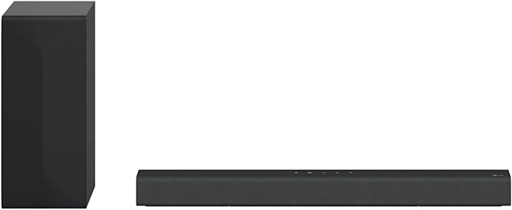 LG DS60Q 2.1 Soundbar (300W) mit kabellosem Subwoofer (HDMI, Bluetooth), Schwarz