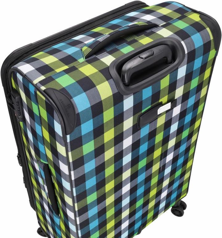 Reisetrolley SoftLITE 4w | Koffer aus strapazierfähigem Polyester | Leichter Trolley mit Vier Doppel