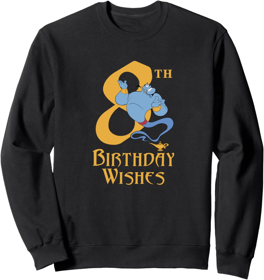 Disney Aladdin 8th Birthday Genie Sweatshirt