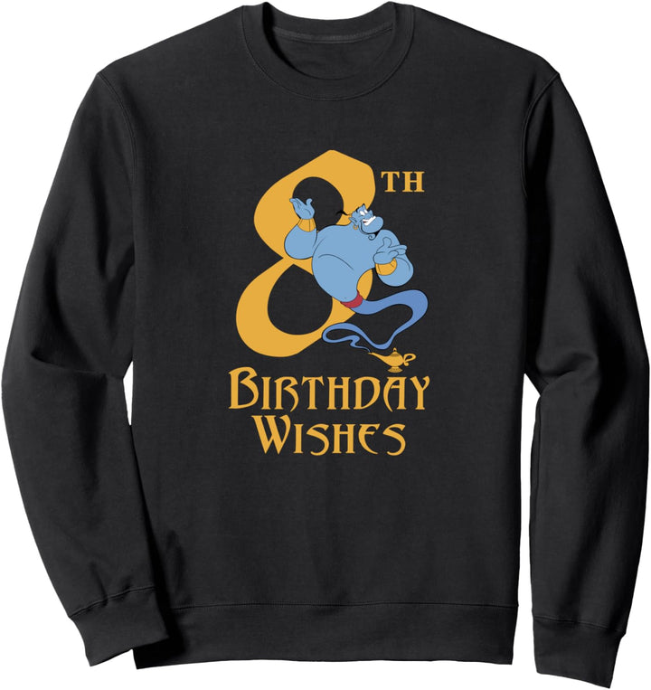 Disney Aladdin 8th Birthday Genie Sweatshirt