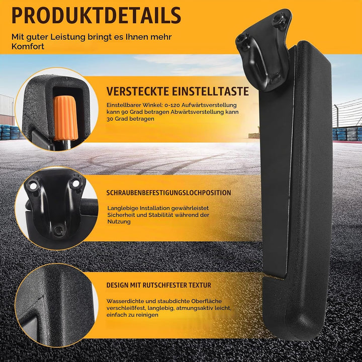 Bmocoen Auto Universal Einstellbare Auto Sitz Armlehne Für Rv Wohnmobil Auto Teile Links, Links