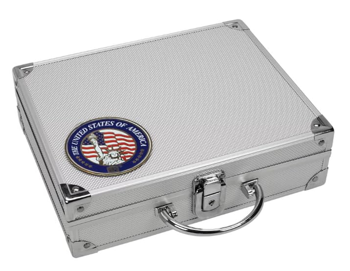 Safe 230 Alu Münzkoffer USA | leer | 250 x 215 x 70 mm