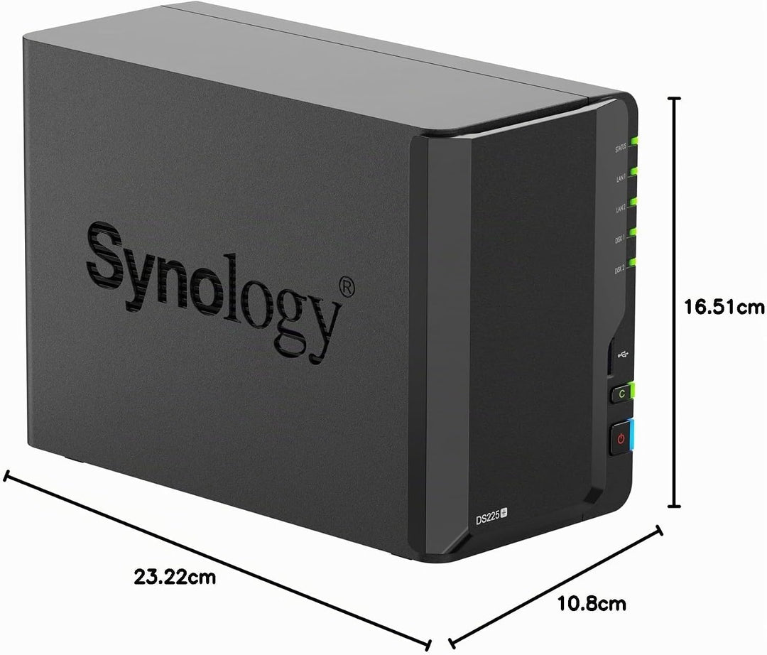 Synology 2-Bay DiskStation DS225+ (Diskless)