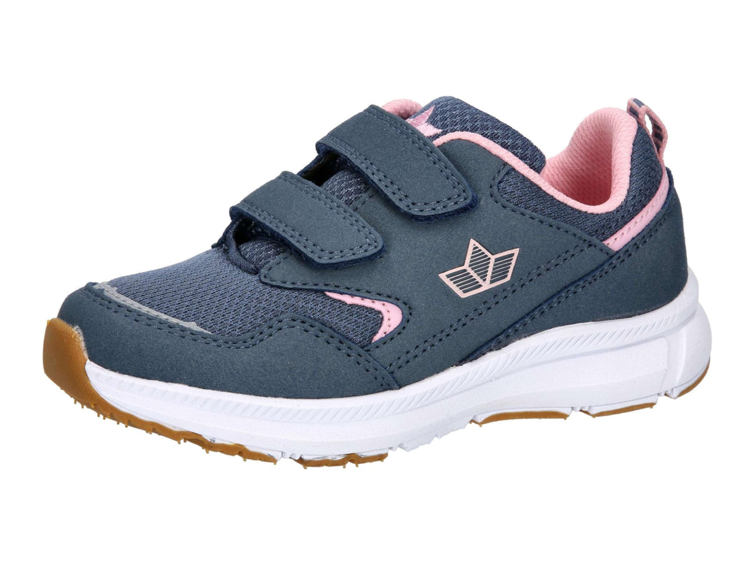 Lico Mädchen Penedo V Sneaker 29 EU Grau Rosa, 29 EU Grau Rosa