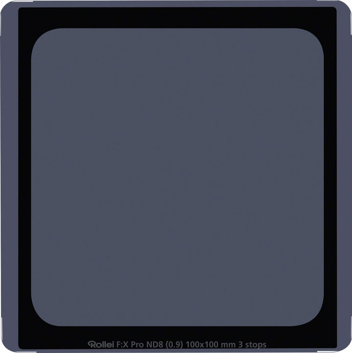 Rollei Filter F:X Pro ND 8 Filter I Graufilter 100mm aus Gorilla-Glas mit Luminance Coating I Ideal