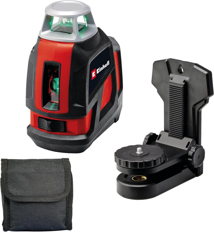 Einhell Kreuzlinienlaser TE-LL 360 G (selbstnivellierend, horizontale/vertikale grüne Laserlinien, d