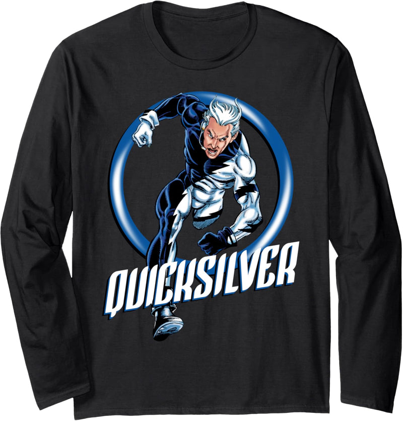 Marvel X-Men Quicksilver The Dart Ring Dash Langarmshirt