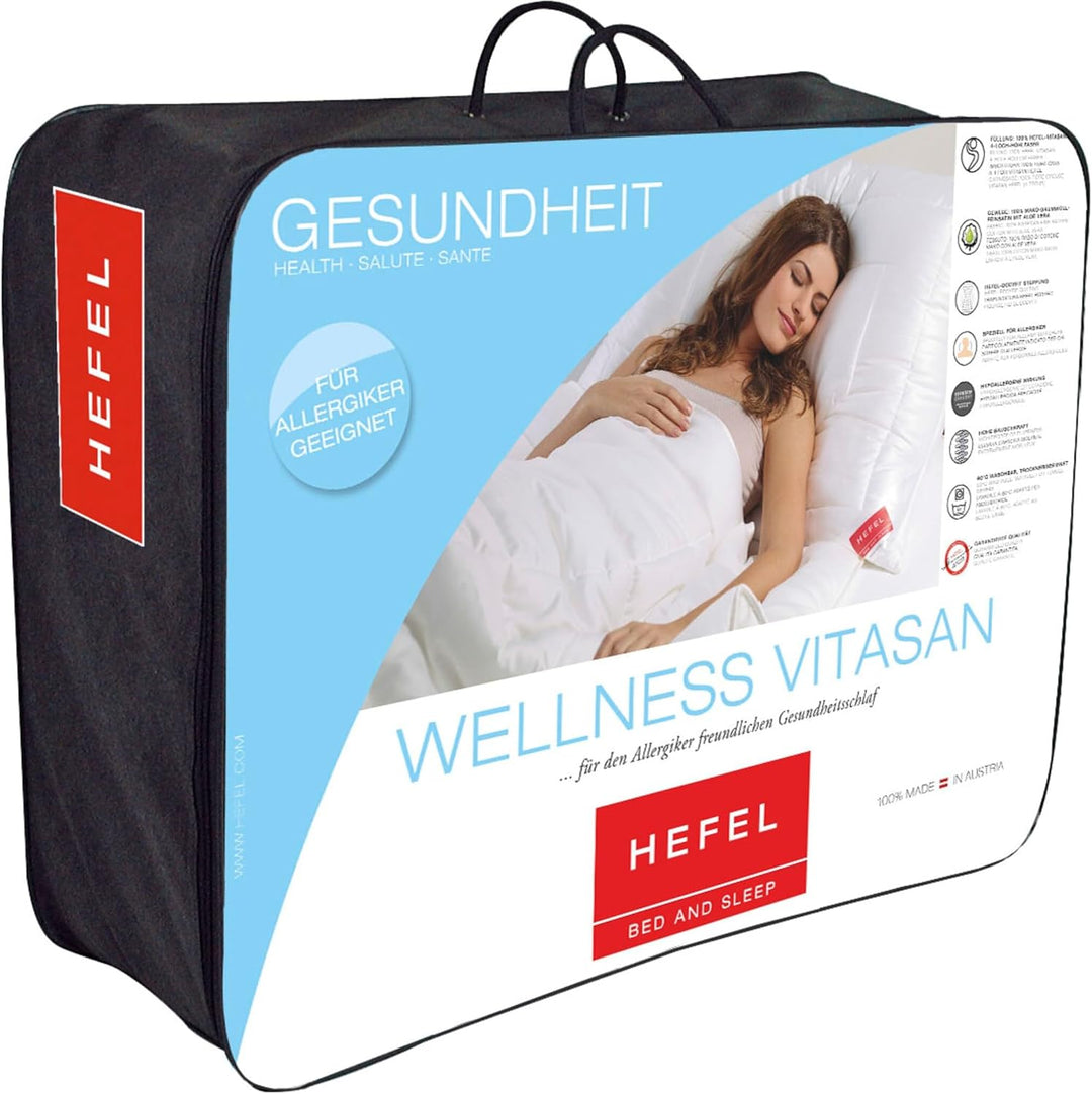 Hefel Ganzjahresdecke Wellness Allergic wei 135x200 135x200 cm, 135x200 cm