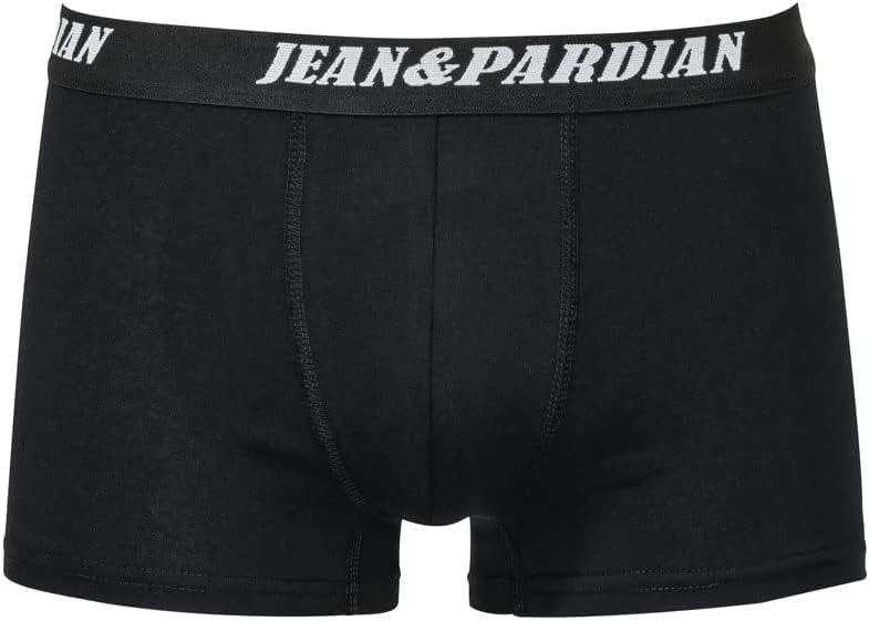 Jean&Pardian Retro Boxershorts 8er & 12er Pack - Bequeme & atmungsaktive Unterwäsche für Herren aus