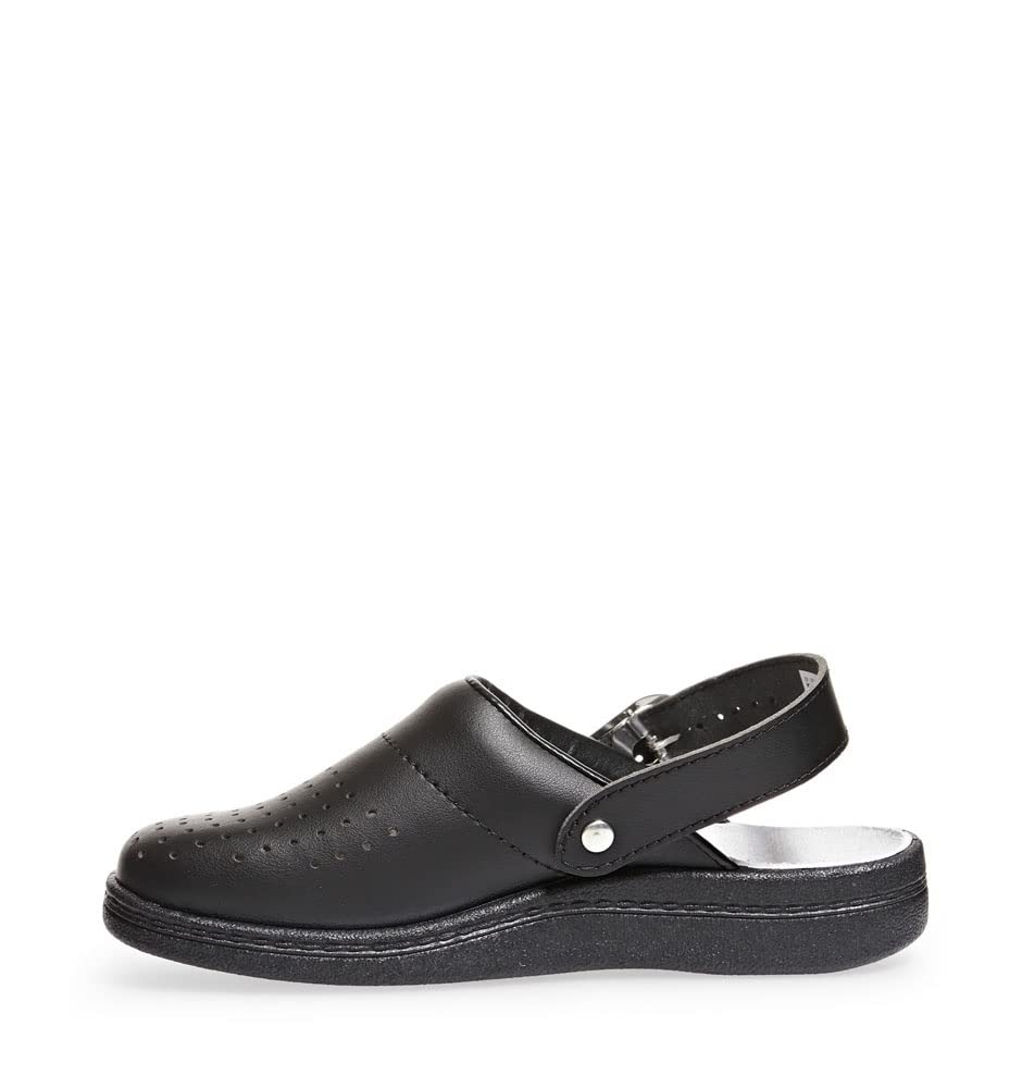 Abeba Berufsschuh-Clog Unisex Kinder Abeba Clog 77030 tools, Schwarz, 35 EU, 35 EU