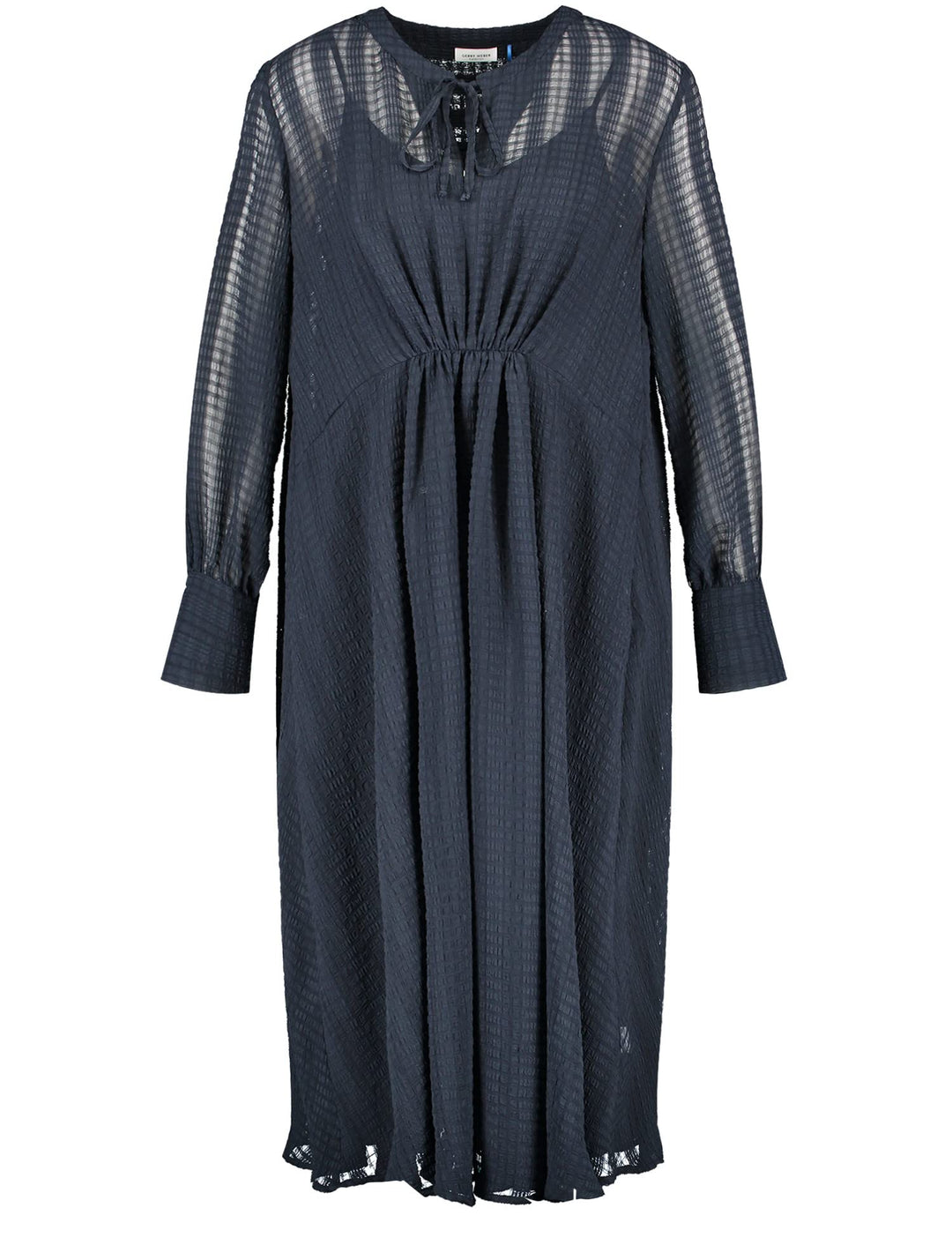 Gerry Weber Damen Kleid Gewebe 38 Blau-marine, 38 Blau-marine