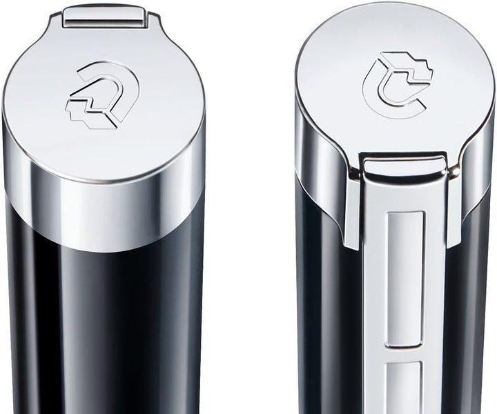 STAEDTLER Initium Resina Füllhalter, schwarzes Edelharz, M, Made in Germany, mit edler Geschenkverpa