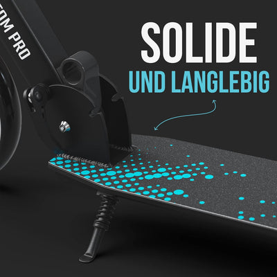 Apollo XXL Wheel Scooter - Phantom Pro Cityroller | Klappbarer City Roller für Kinder | Höhenverstel