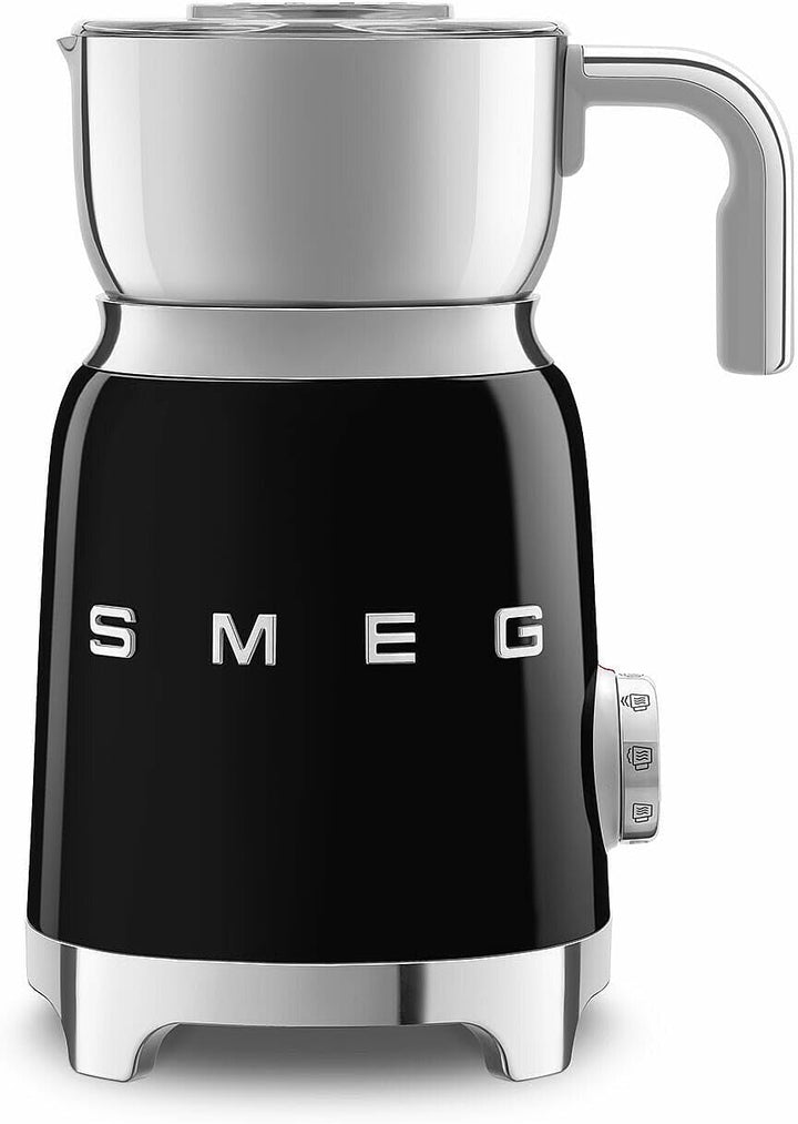 SMEG MFF11BLEU Milchschäumer, Plastic, Schwarz