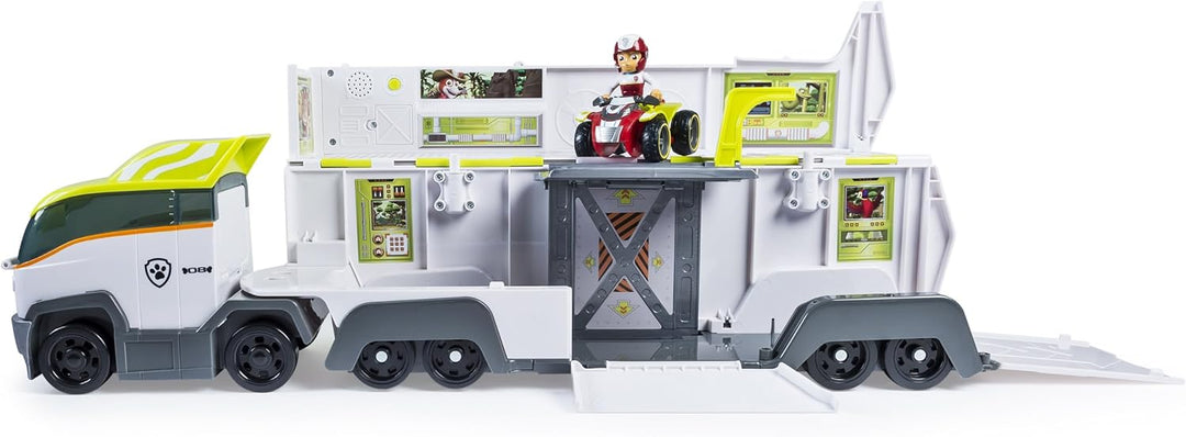 Nickelodeon PAW Patrol – Jungle Rescue – Jungle Patroller – Dschungel Teamfahrzeug mit Soundeffekten