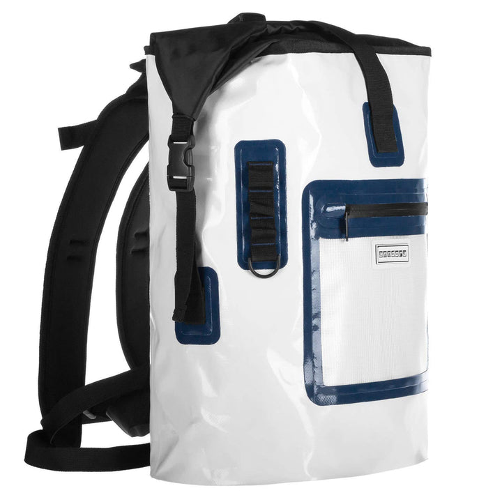 anndora Tarpaulin Rucksack 35 Liter Outdoor Rucksack wasserdicht - Weiss Weiss - 35 Liter, Weiss - 3