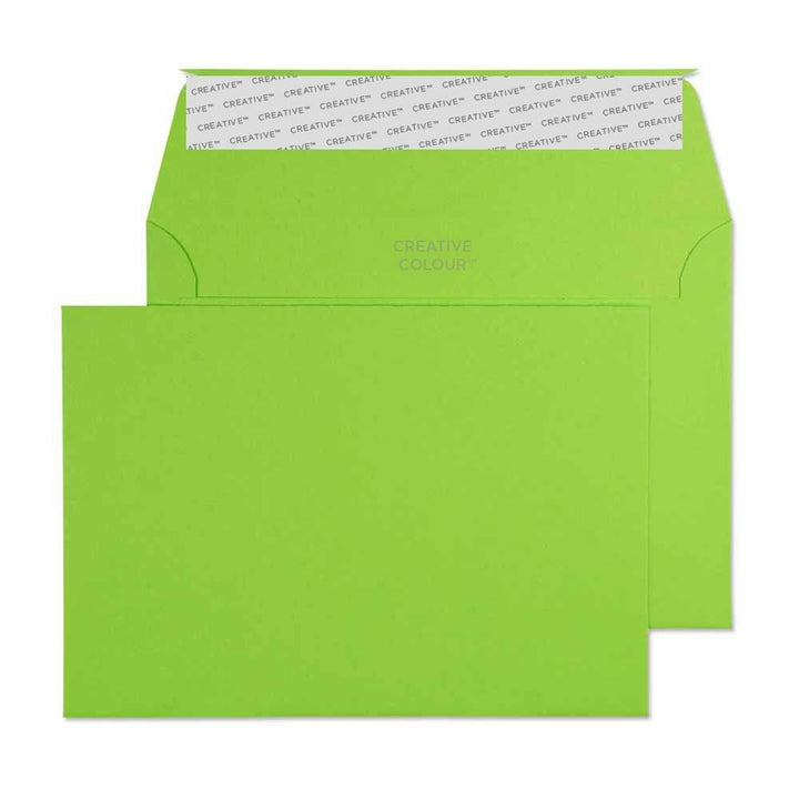 Blake Creative Colour 107 Briefumschläge Haftklebung Limettengrün C6 114 x 162 mm - 120g/m² | 500 St