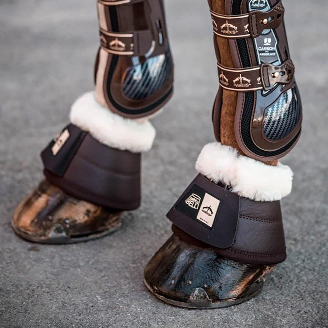 Veredus - Safety Bell Boots Sprungglocken - Safe The Sheep Large Braun, Large Braun
