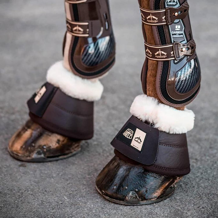 Veredus - Safety Bell Boots Sprungglocken - Safe The Sheep Large Braun, Large Braun