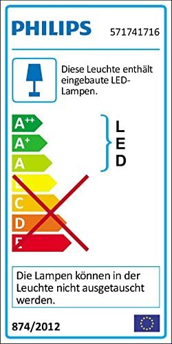 Philips LED Spotbalken 4 W, matt chrom, 571741716