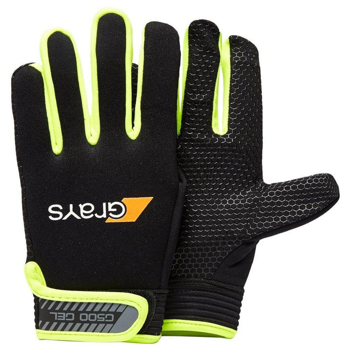 GRAYS G500 Gel-Handschuhe, schwarz/neon gelb, L