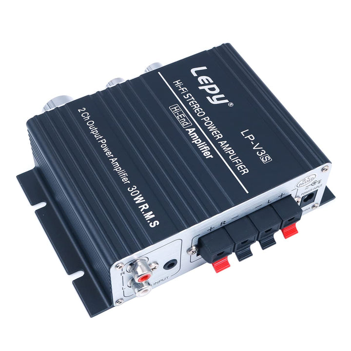 LP-V3S Stereo-Leistungsverstärker 2 Ch 25 W Lautsprecher 3,5 mm Audio MP3 Eingang 3,5 mm Netzteil 3