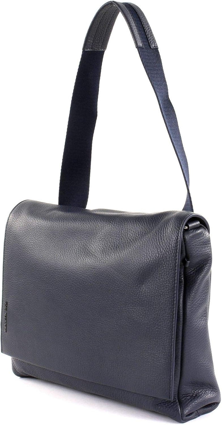 Mandarina Duck Damen Mellow Leather Umhängetasche Dress Blue, Dress Blue