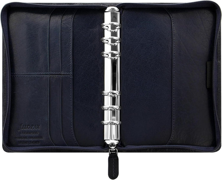 Filofax 26111 Organizer Lockwood Personal Zip, navy