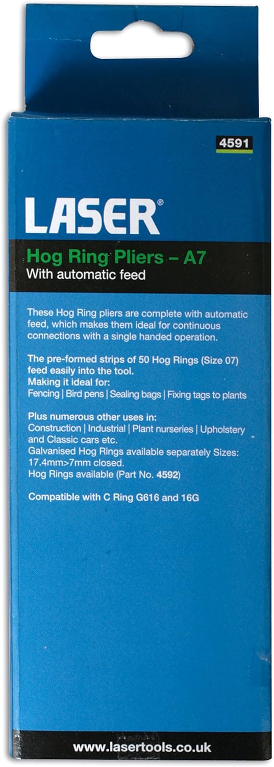 Laser 4591 4591 Hog-Ring-Zange A7