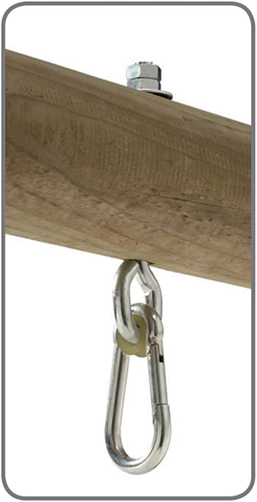 Schaukelgewinde, Haken, Spielplatz, Yoga, Sitz, Sicherheitsverriegelung, Deckenhalterung – 150 mm