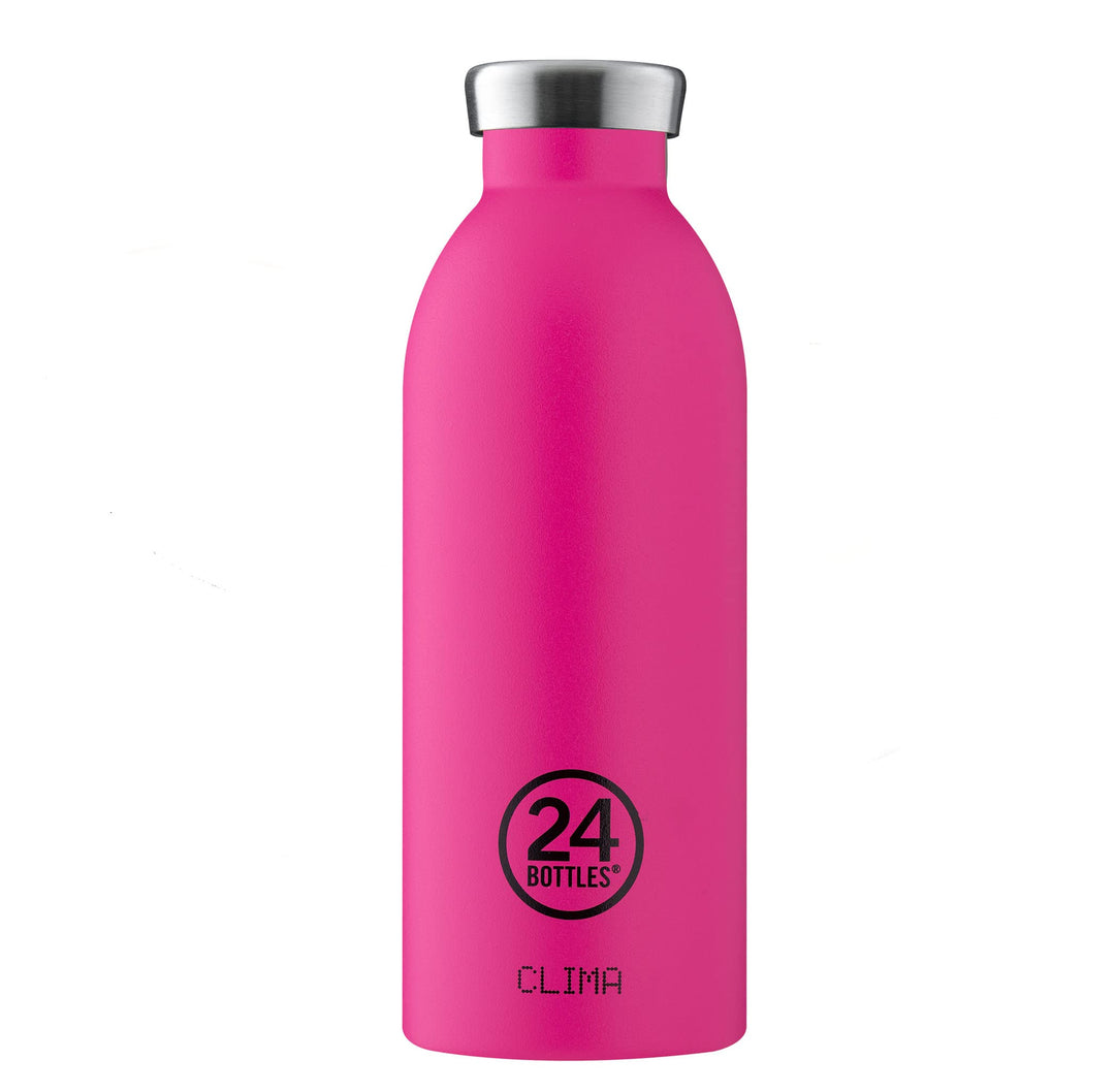 24Bottles Clima Flasche - 330ml/500ml/850ml Thermosflasche mit 100% Versiegeltem Deckel (12 Stunden
