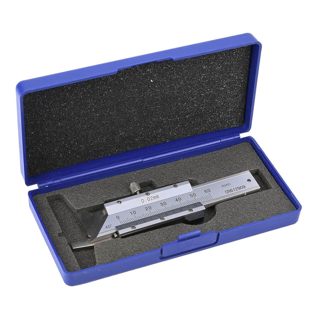 YWBL-WH Fasenmessgerät-Lineal, Messschieber aus Edelstahl, 0–50 Mm, Mechanisches Ablesewerkzeug für