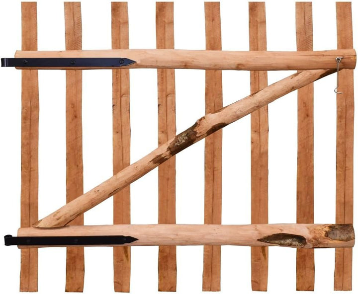Tidyard Holz Gartentor Zauntor Einflügelig Gartentür Zauntür Einflügeltor Gartenpforte Holztor Imprä