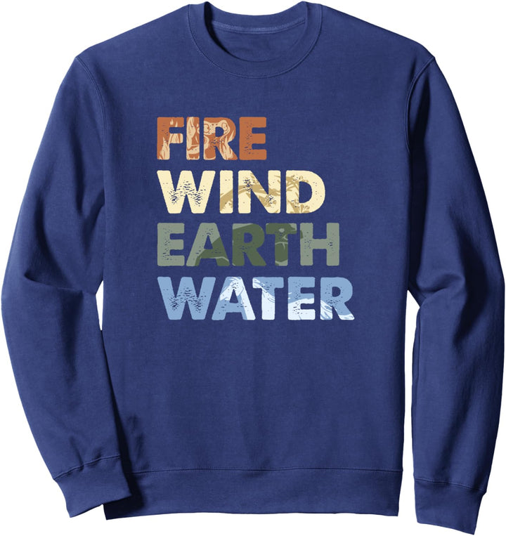 Disney Frozen 2 Element Text Stack Fill Sweatshirt