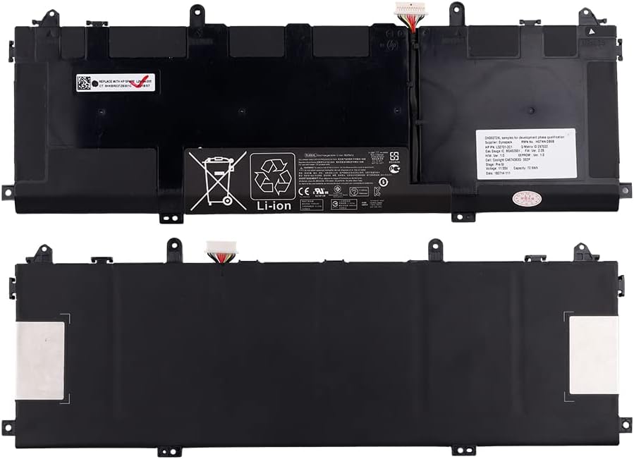SwarKing Ersatz Akku Kompatibel mit SU06XL for HP Spectre X360 15 HSTNN-DB8W L29048-271 L29184-005