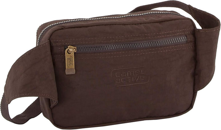 camel active Journey Herren Gürteltasche Bauchtasche Klein Beige S, Beige S