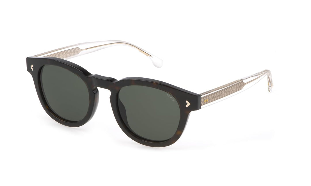 Lozza Unisex Sl4299 Sunglasses 49/21/140 0722 Avana Scura Lucida, 49/21/140 0722 Avana Scura Lucida