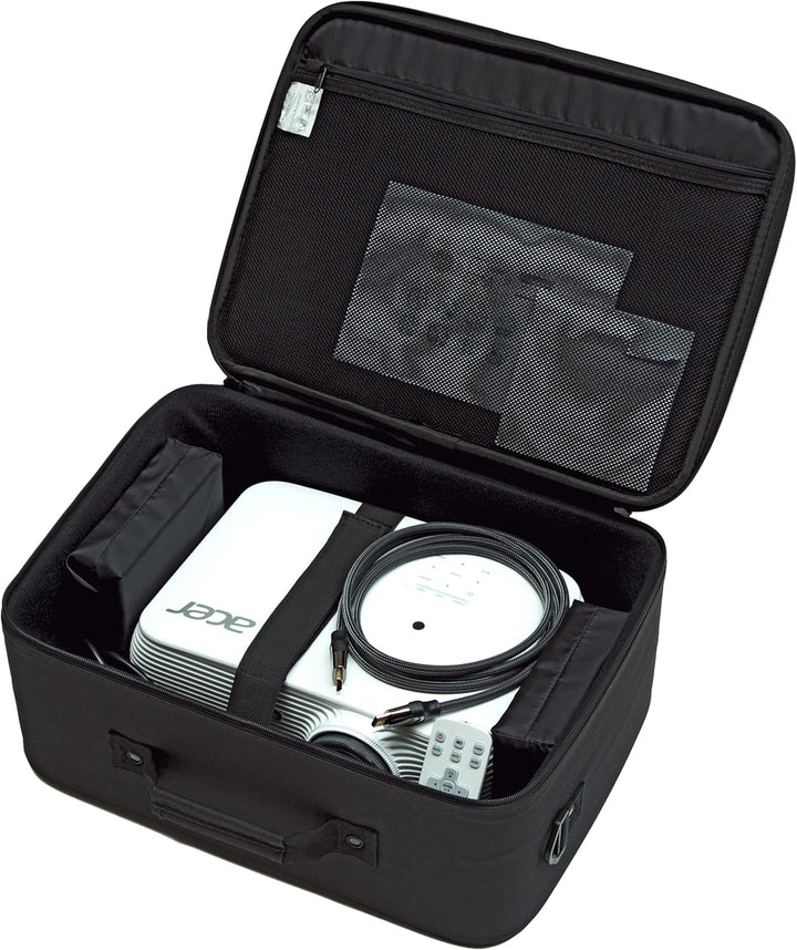 celexon Beamertasche Economy - 32x23x10 cm - Hartschalenrahmen - wasserabweisend & abwaschbar - 100%