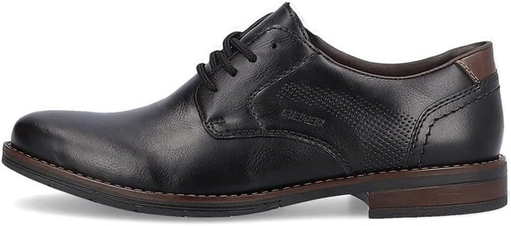 Rieker Herren Businessschuhe 10316, Männer Schnürschuhe 44 EU 00 Schwarz, 44 EU 00 Schwarz