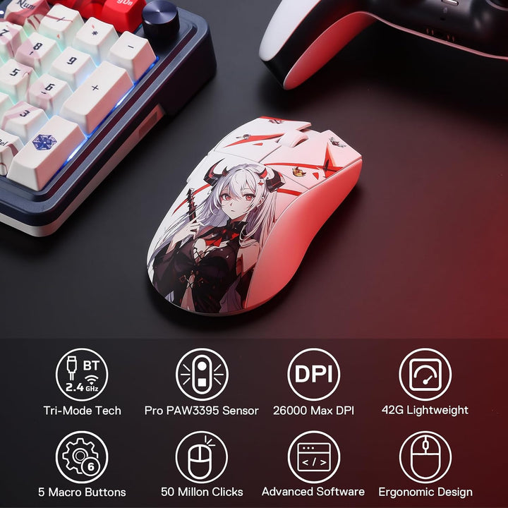Redragon CB203AK Gaming-Tastaturen &amp; -Mäuse Combos 3 Moden Linear