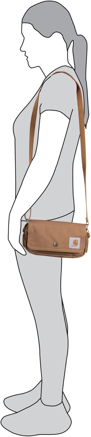 Carhartt Legacy Essentials-Umhängetasche für Damen, Hüfttasche, Weinrot