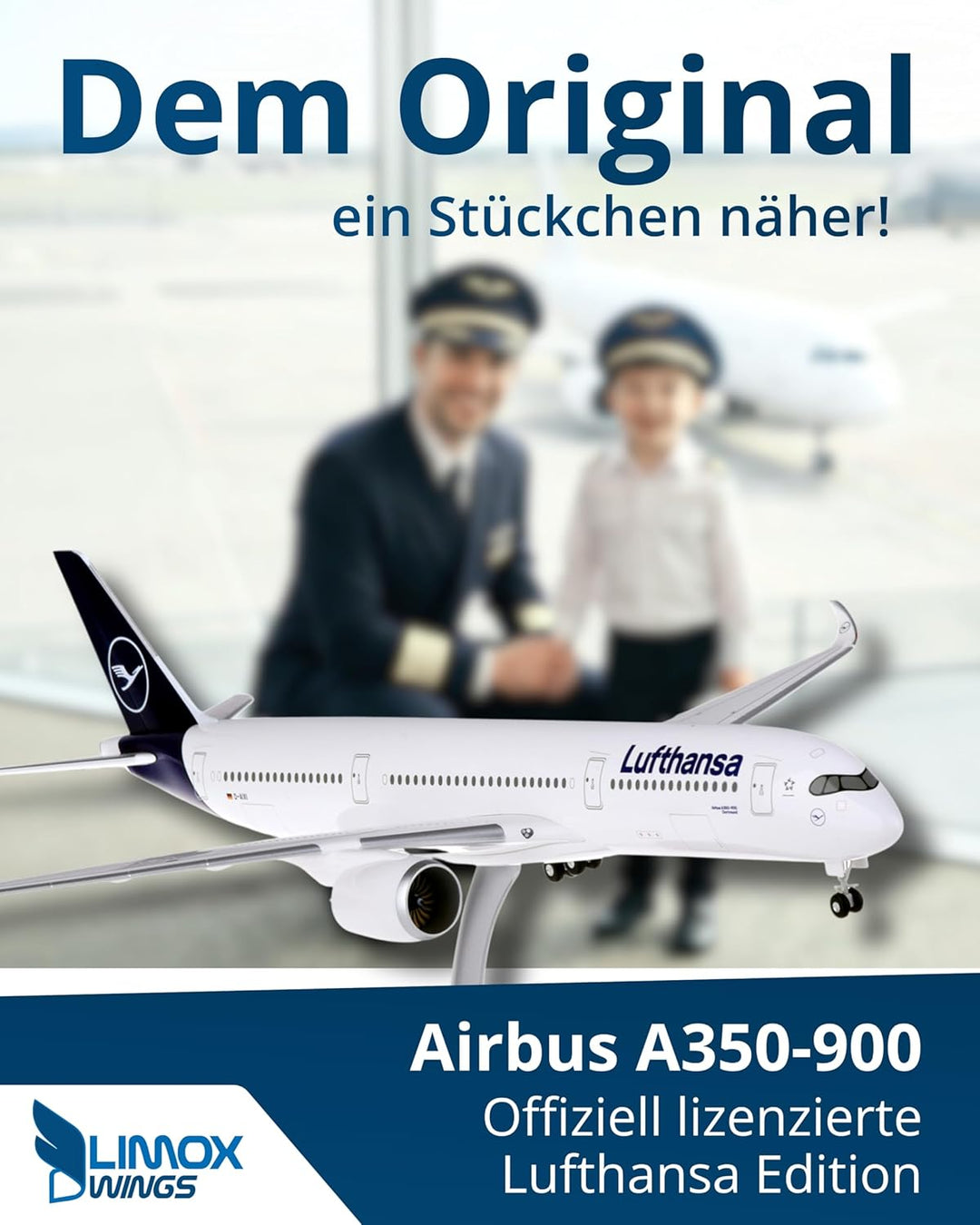 Lufthansa Airbus A350-900 Scale 1:200 | NEUE LUFTHANSA LACKIERUNG |