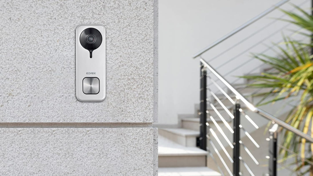 VIMAR K40960 Video-Türklingel-Set, 1 Doorbell WiFi 40960, View Door App, Kamera mit Nachtsicht, SD-K
