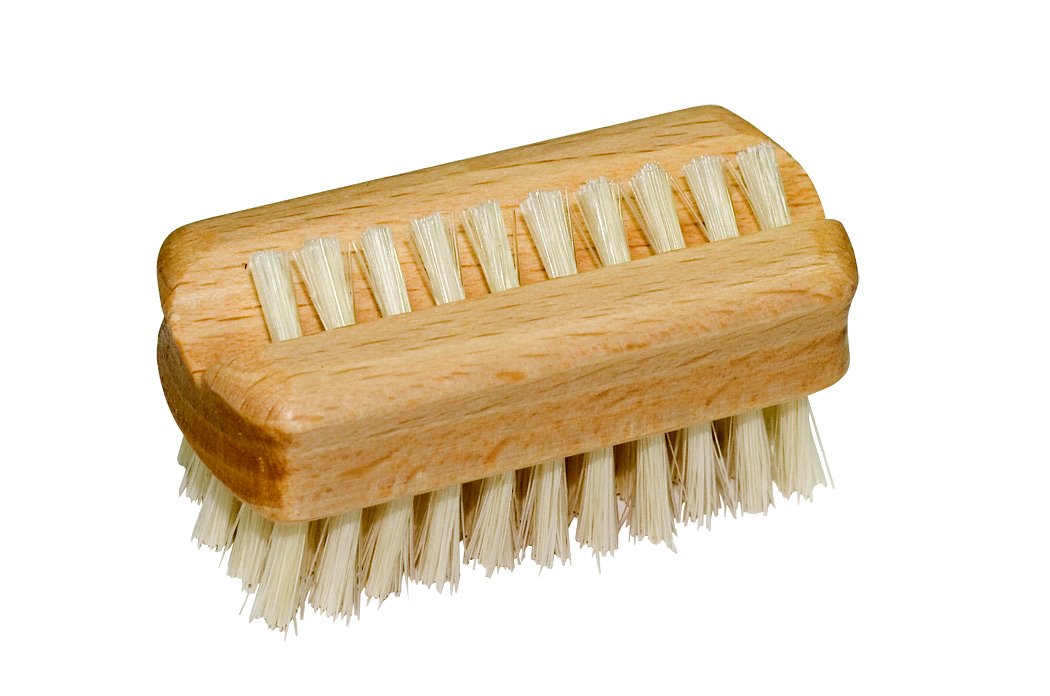 REDECKER 621045 Mini-/ Reise-Nagelbürste, Buchenholz