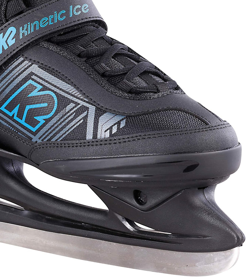 K2 Skates Herren Schlittschuhe Kinetic Ice M, black - blue, 25E0230 EU: 39 (UK: 5.5 / US: 6.5) black