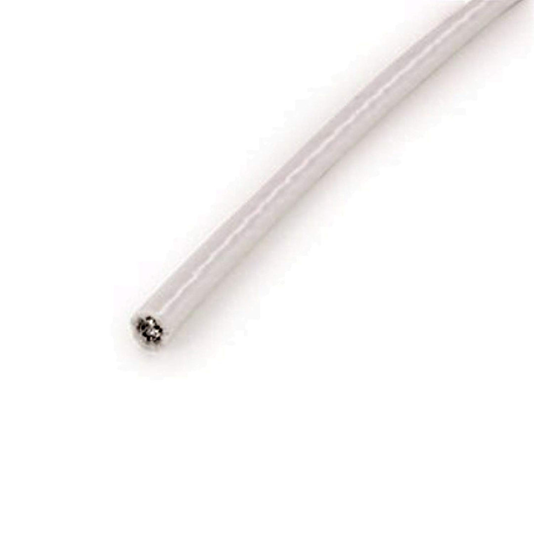 Drahtseil 7mm 10 Meter A4 Edelstahl PVC ummantelt 5,0/7,0 mm, weiss A4 NIRO, Nirosta 10m Durchmesser