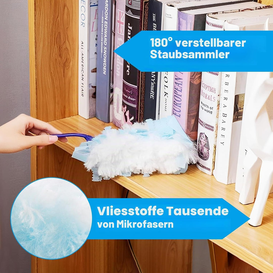100 Stück Staubmagnet Nachfüllpack Set, Kompatibel für Staubmagnet Nachfüllpack, Staubmagnets mit 1